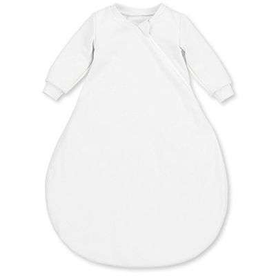 Sterntaler Lichte babyslaapzak met mouwen, ritssluiting, maat: 56, wit