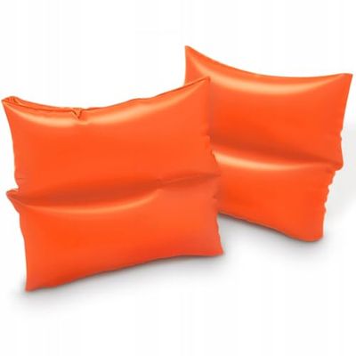 Intex 59640 - Braccioli Tinta Unita, 19 x 19 cm, Arancione