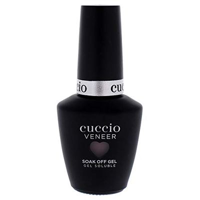 Cuccio Gel Nail Polish Veneer On Pointe 13ml- Opaque Purple Crème with Grey & Beige Undertones
