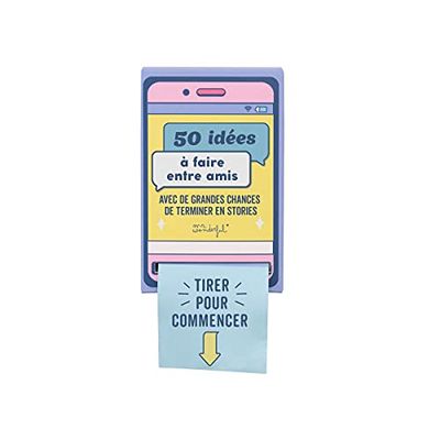 Mr Wonderful Caja dispensadora de ideas para hacer entre amigos