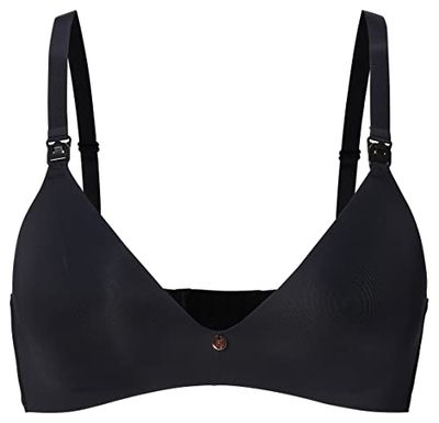 Noppies Draadloze micro-gevoerde beha voor dames, Black - P090, 70D
