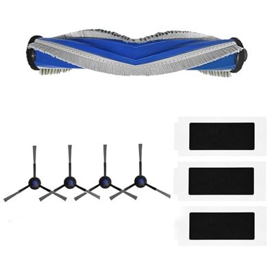 ECOVACS DEEBOT Buddy Kit voor N20 PLUS/N20, anti-wirwar hoofdborstel * 1 stuk, zijborstel * 4 stuks, filter * 3 stuks