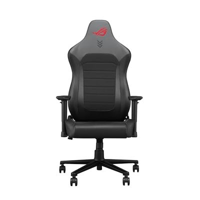 ASUS ROG Aethon gamingstol (ergonomisk, stålram, dubbel densitet sittdyna, 2D-armstöd, integrerat ländryggsstöd)