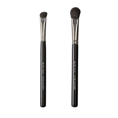 VEGAN LOVE Black Faux Pinceaux pour les Yeux Angle Shadow et Large Blender