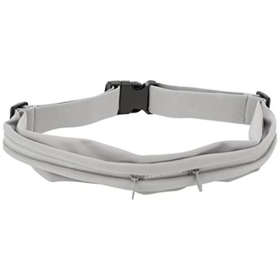 Ultrasport Con 2 Bolsillos con Cremallera Riñonera Deportiva, Unisex, Gris, OS