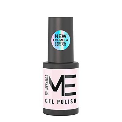 Me by Mesauda Smalto semipermanente Nude - 115 Bloom - Smalto per unghie gel – Formula easy on – easy off - Vegan e Cruelty free – 4,5 ml
