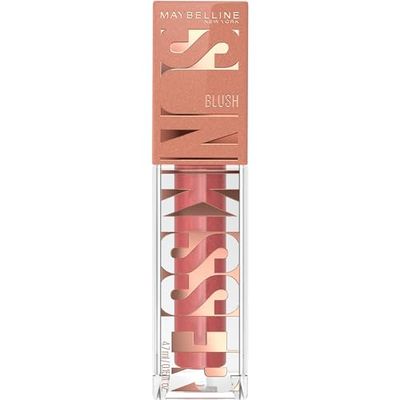 Maybelline New-York - Multi-Purpose Illuminating Liquid Blush - Blush, Highlighter and Bronzer - Healthy Glow - Tanned Complexion - Glowy Makeup - SUNKISSER - Shade: City Sizzle - 4.7 ml