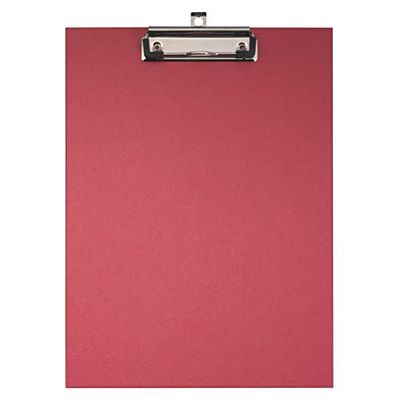 Exacompta - Ref. 17295E - 1 Coated paper pad holder - Size 23x32cm for A4 - Red