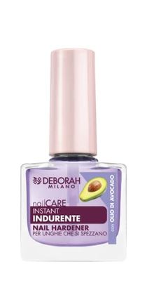 Deborah Milano - Smalto Trattamento Indurente per Unghie che si Spezzano, con Calcio, Cheratina e Olio di Avocado, Dona Forza, Nutrizione e Flessibilità, 8.5 ml