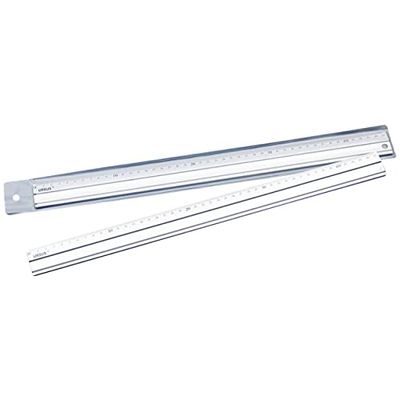 Ursus 8940000 - Righello in alluminio, lunghezza 45 cm, per fai da te, disegno e pittura