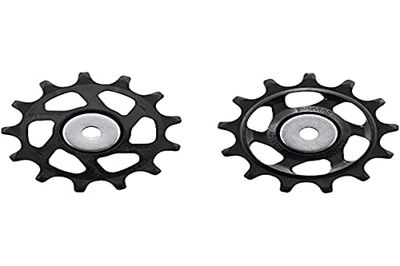 SHIMANO Spares SLX RD-M7100 tension and guide pulley set, Black