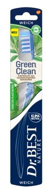 Dr. Best - Spazzolino da denti Green Clean, morbido, 1 pezzo