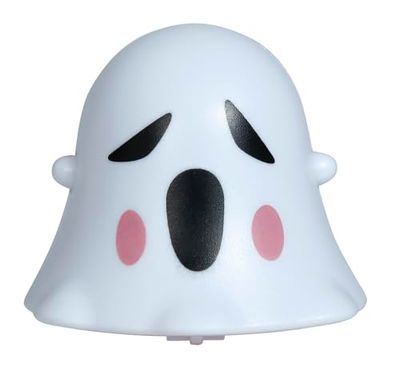 FIESTAS GUIRCA | Fantômes sur Roues (4 cm) - Poupées de Jouet pour Halloween et Décoration - Idéal pour Fêtes de Fantômes et Célébrations - Blanc et Vert