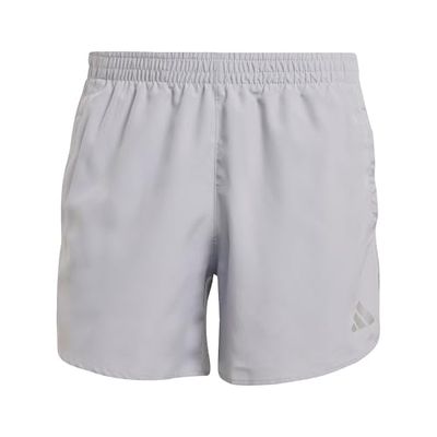 adidas Uomo Run It Shorts, Halo Silver, XXL 5 inch