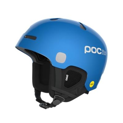 POC POCito Auric Cut MIPS Casques de Ski Jeunesse Unisexe, Fluorescent Blue, XXS (48-52cm)