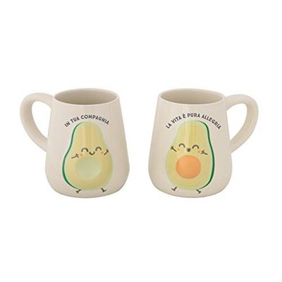 Set van 2 kopjes - in je begeleiding is het leven puur alegrie