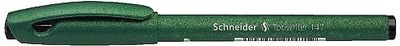 Schneider Pen Topwriter 147 Schneider Punta fibra 0.6mm. Negro, Verde