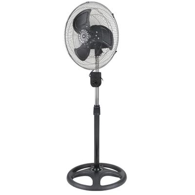Staande ventilator, 100 W: vermogen en innovatief ontwerp om uw kamer koel te houden. Ideaal voor thuis of op kantoor, biedt comfort bij elk weer. Geniet van de frisse lucht