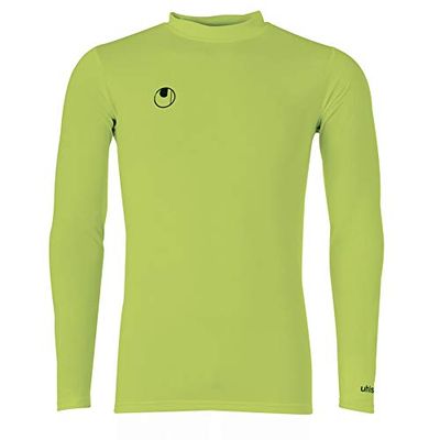 uhlsport BASELAYER voetbal lange mouw vest onderlaag top vest compressie shirt functioneel shirt lange mouw voor voetbal indoor outdoor sportschool joggen