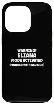 ELIANA Personalized Women's Gift Custom ELIANA Case for iPhone 13 Pro