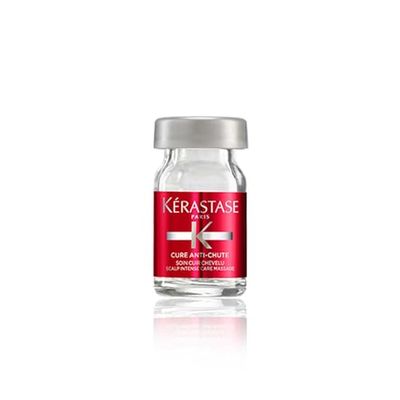 Kérastase | Spécifique, Tratamiento Intensivo, Fortificante y Anti-Caída, Para Hombre y Para Mujer, Cure Anti-Chute Intensive, 42 Monodosis de 6 ml