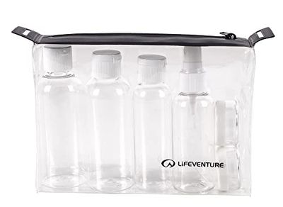 Lifeventure Flight Bottle Set badhandduk, transparent, en storlek