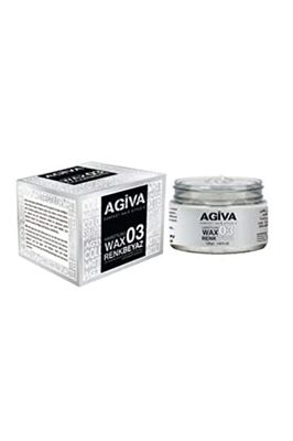 AGIVA HAIRPIGMENT Wax 03 Color White 120G, noir, standard
