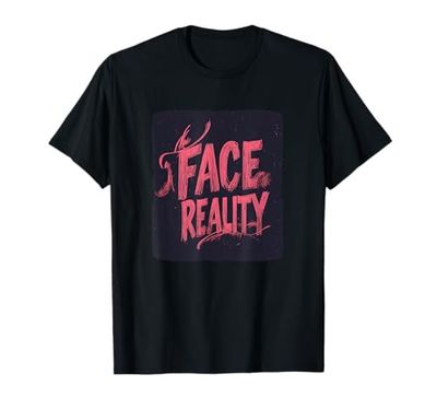 Cool Face Reality Discorso Costume Maglietta