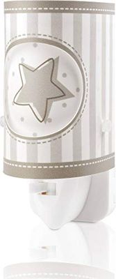 Dalber 63223L - Luz noturna LED para quarto infantil, design de estrela, cor castanha