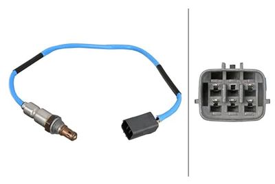 HELLA 6PA 358 221-631 Oxygen sensor - 6-pin connector - Cable: 480mm