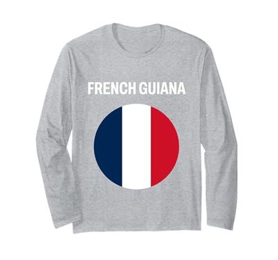 Bandiera della Guyana francese moderna Maglia a Manica