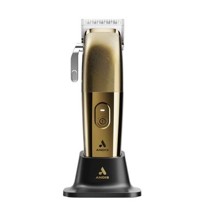 Andis Tondeuse sans fil Envy II Premium Edition, tondeuse électrique professionnelle lithium-ion pour barbe et cheveux, lame Phaze, sans fil, dorée