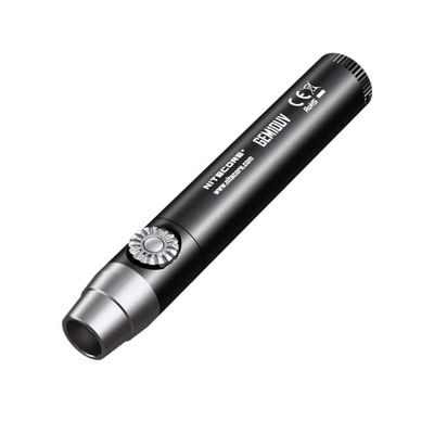 Nitecore GEM10UV-800 lumen lampa eleologi unisex vuxna, svart