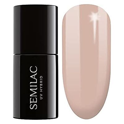 Semilac Vernis à ongles gels semi-permanents UV 215 Cold Beige 7ml