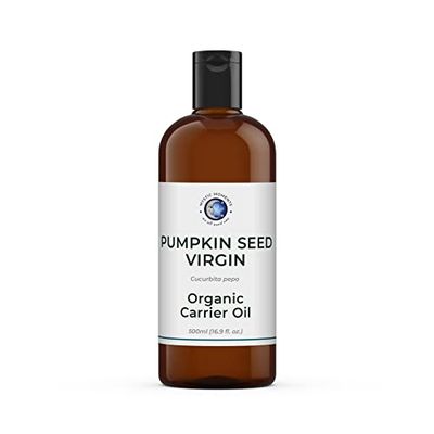 Aceite Portador orgánico de semilla de Calabaza - 500ml - 100% Puro