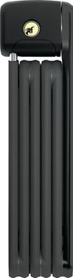 ABUS Antivol pliable Bordo Lite 6055K - avec support SR - Antivol vélo extra-léger, idéal pour les vélos de course - Niveau de sécurité 7 - 85 cm, noir