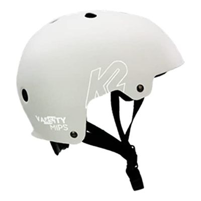 K2 Casco Varsity MIPS, Skate Unisex Adulto, Bianco, L (59-61cm)