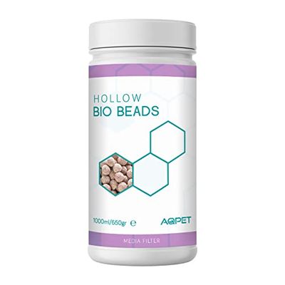 AQPET BIO BEADS Materiał Organiczny Włóknik Akwaria 1000 ml.