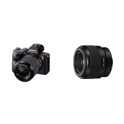 Sony Alpha 7M3K - Kit Fotocamera Digitale Mirrorless con Obiettivo Intercambiabile SEL 28-70mm + Sony SEL-50F18F - Obiettivo a Focale Fissa 50mm F1.8
