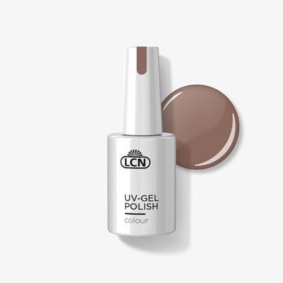 LCN UV-nagellack kamel beige – täckande och långvarig shellac – mild blötläggning – vegansk, djurförsöksfri och HEMA-fri – 10 ml