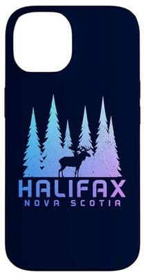 Halifax Nova Scotia Alce Natura Amante Custodia per iPhone 14