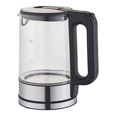 Stalwart DA-HHB8707 360° Rotation Automatic Cordless Electric Glass Jug Kettle 1.7 Litre