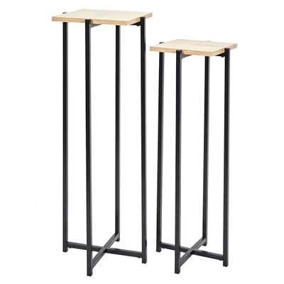 SET 2 PEDESTALES LOKA NEGRO