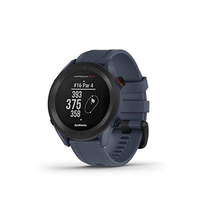 Garmin Approach S12 - GPS-Golfuhr mit Schlagweitenmessung & Distanzangaben zum Grün/Hindernissen Auf 42.000 Golfplätzen. 1,3“ Display mit einfacher Bedienung (Generalüberholt)