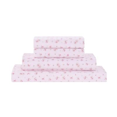Amrapur macia e sedosa sem rugas-luxuosas microfibra inclui bancada, lençol de baixo ajustável com bolsos fundos e fronhas de almofada, poliéster, ^^, Califórnia King