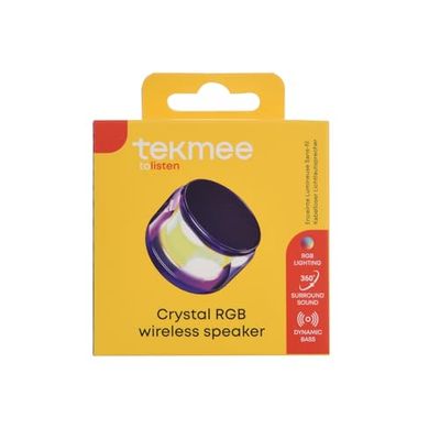 TEKMEE 21139 WIRELESS SPEAKER, plastica