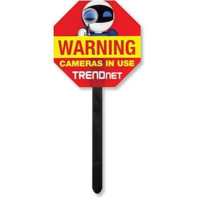 Transcend Video Surveilance Yard Sign, TV-SS1