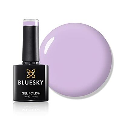 Bluesky Smalto Per Unghie Gel, Palest Lilac, A94, Viola, Pallido, Pastello (Per Lampade Uv E Led) - 10 Ml