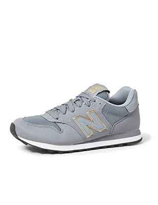 New Balance 500v1 clássico, sapatilhas de mulher, cinzento dourado, 36 UE, Grey gold, 36 EU