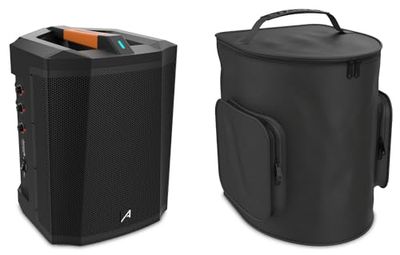 Audibax Roma 240 Go - Altoparlante PA Attivo Portatile - Potenza 240W - Altoparlante Amplificato con Bluetooth - Batteria da 6,5" - Supporta la Funzione TWS - Distanza Bluetooth di 15 Metri
